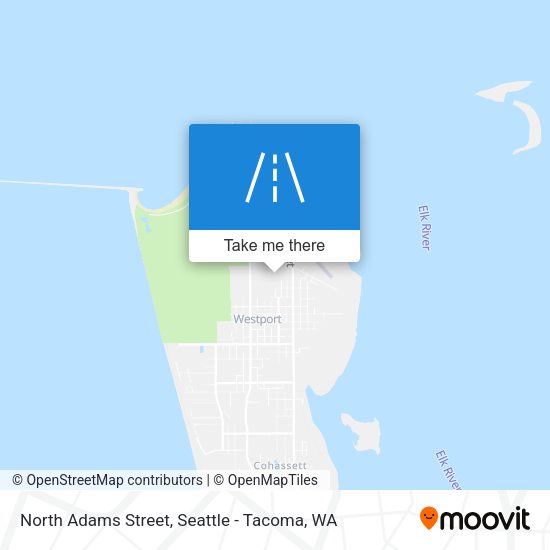 North Adams Street map