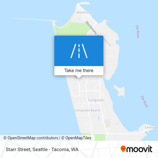 Mapa de Starr Street