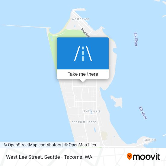 West Lee Street map