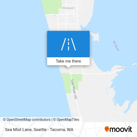 Sea Mist Lane map