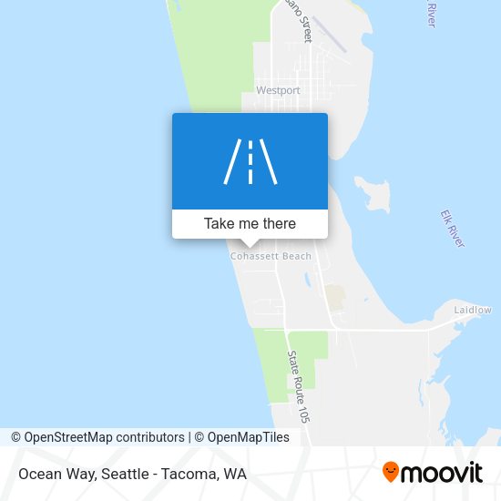 Ocean Way map