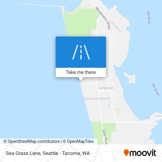 Sea Grass Lane map