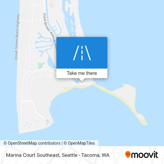 Mapa de Marina Court Southeast