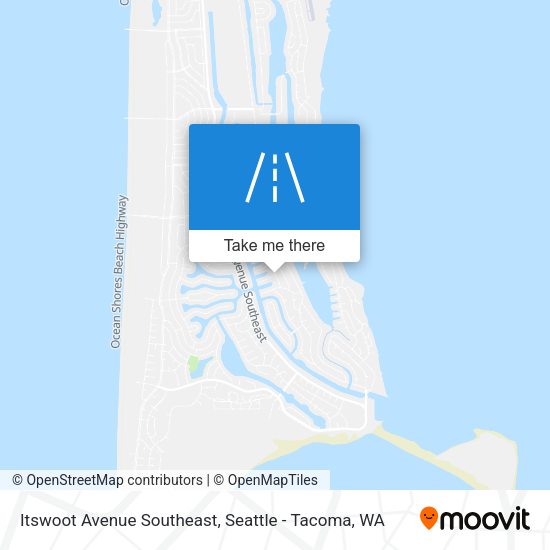 Itswoot Avenue Southeast map
