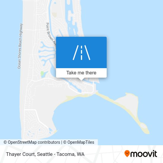 Thayer Court map
