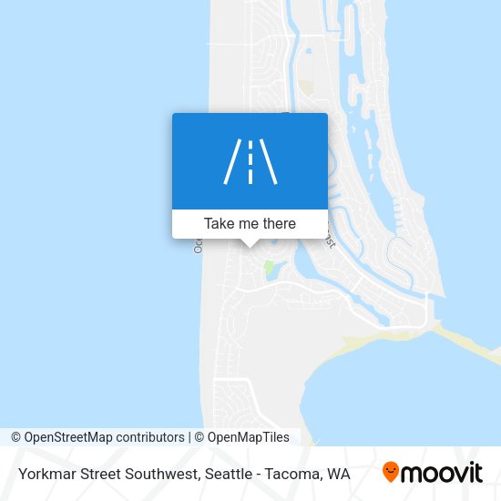 Mapa de Yorkmar Street Southwest