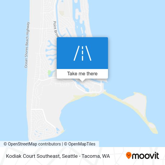 Kodiak Court Southeast map
