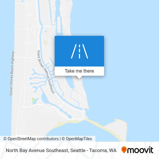 North Bay Avenue Southeast map