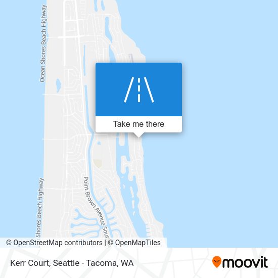 Mapa de Kerr Court