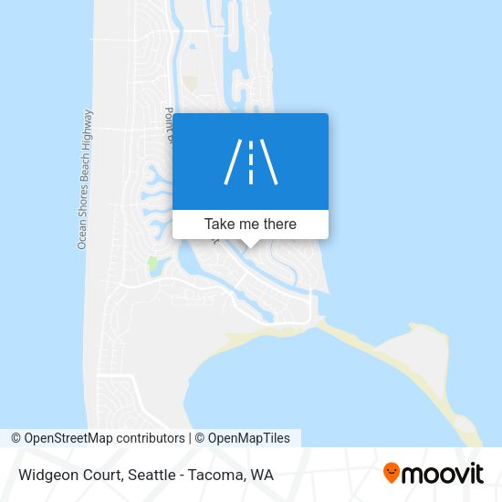 Widgeon Court map