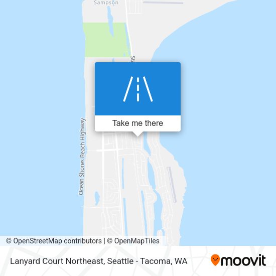 Lanyard Court Northeast map