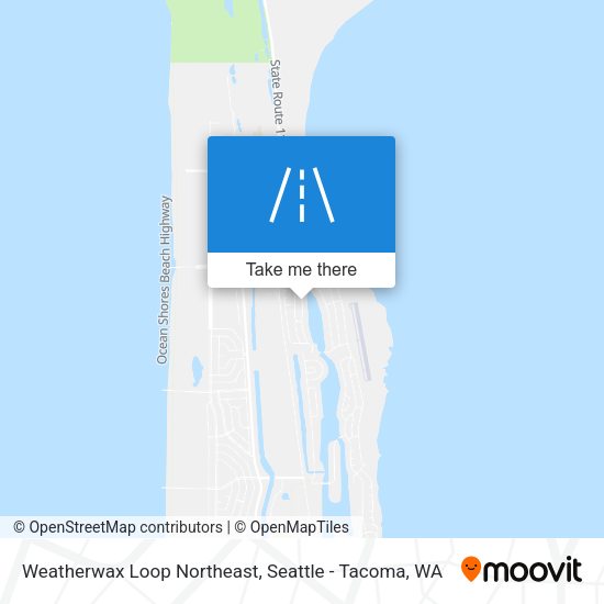 Weatherwax Loop Northeast map