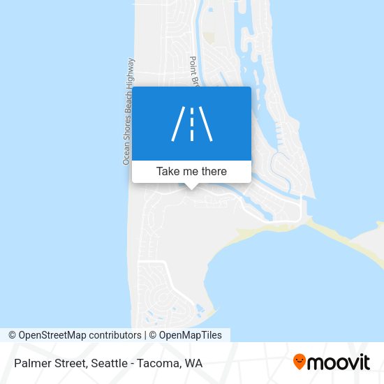 Mapa de Palmer Street