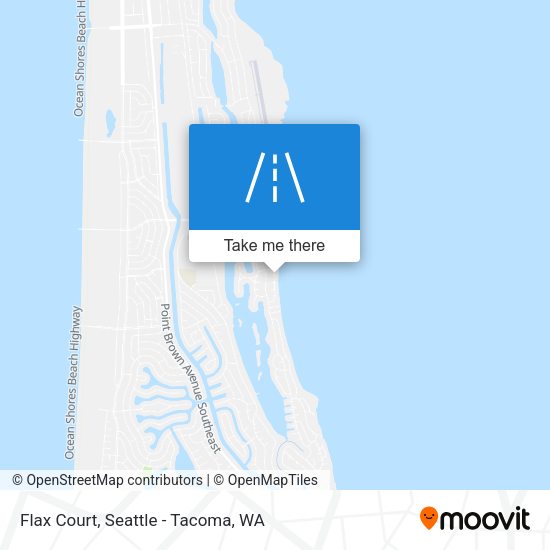 Mapa de Flax Court