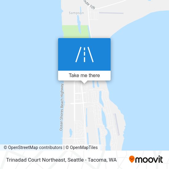 Trinadad Court Northeast map