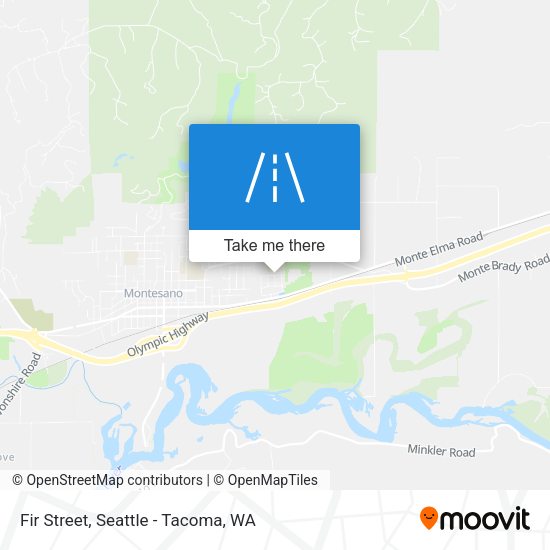 Fir Street map