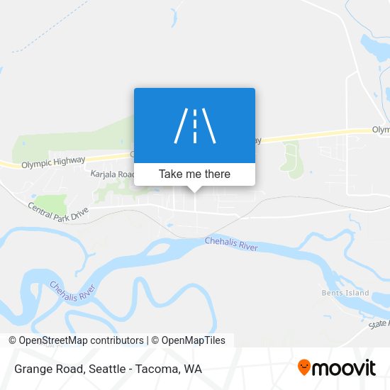 Mapa de Grange Road