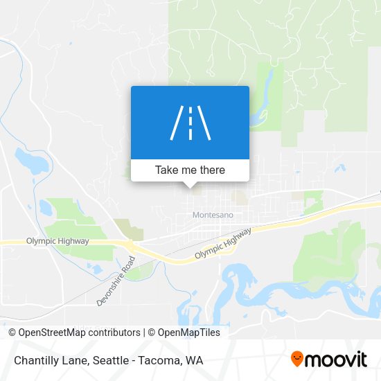 Chantilly Lane map