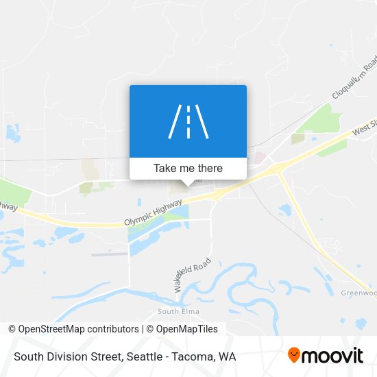 Mapa de South Division Street