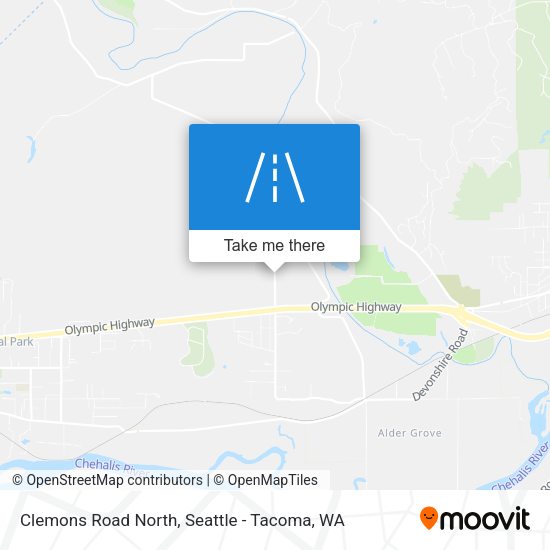 Mapa de Clemons Road North