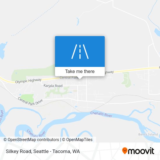 Mapa de Silkey Road