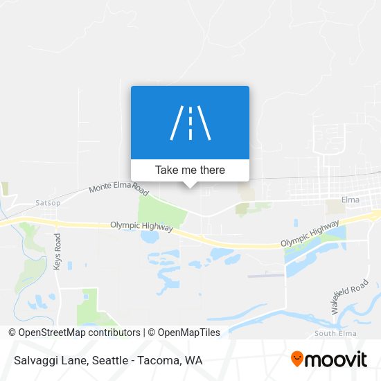Salvaggi Lane map