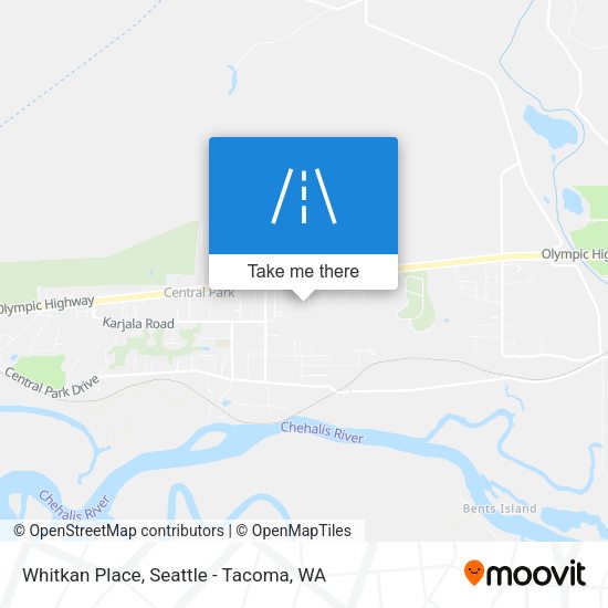 Whitkan Place map