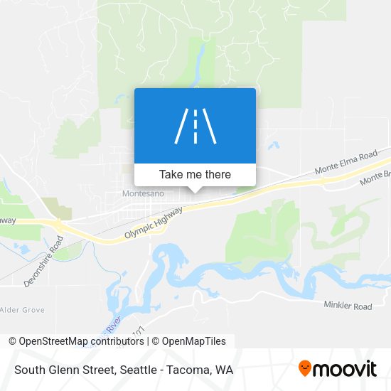 Mapa de South Glenn Street