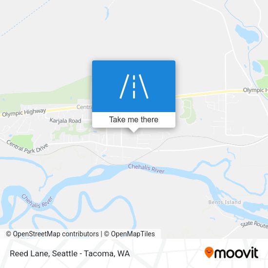 Mapa de Reed Lane