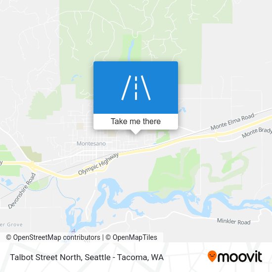 Talbot Street North map