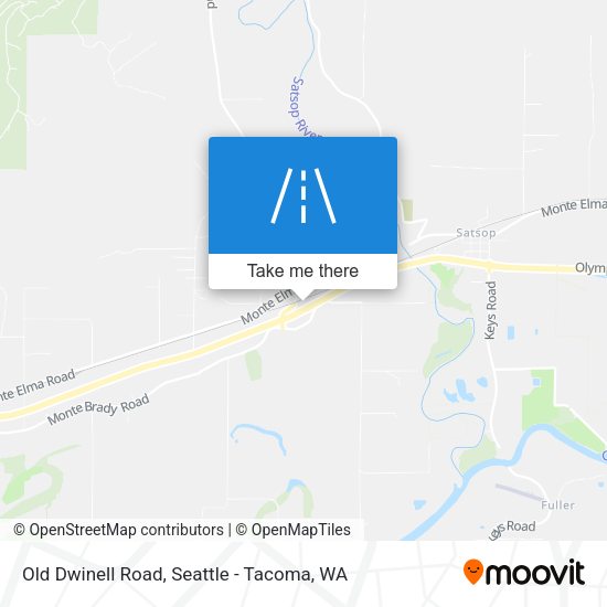 Mapa de Old Dwinell Road
