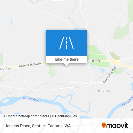 Mapa de Jenkins Place