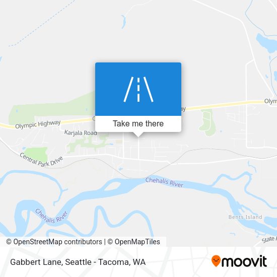 Gabbert Lane map