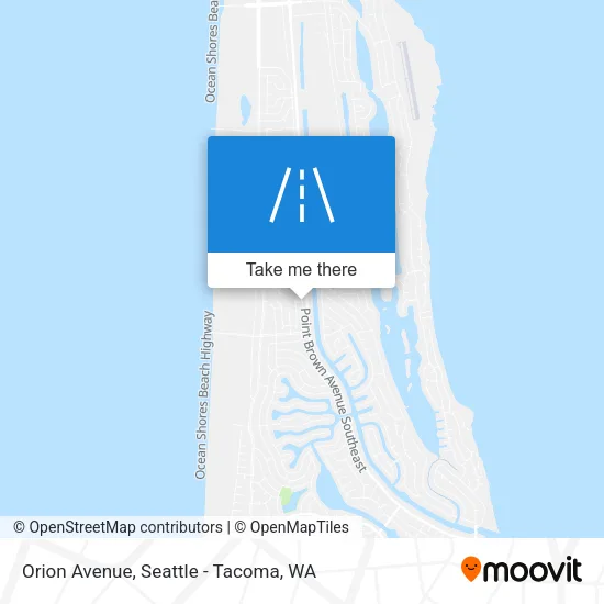 Mapa de Orion Avenue