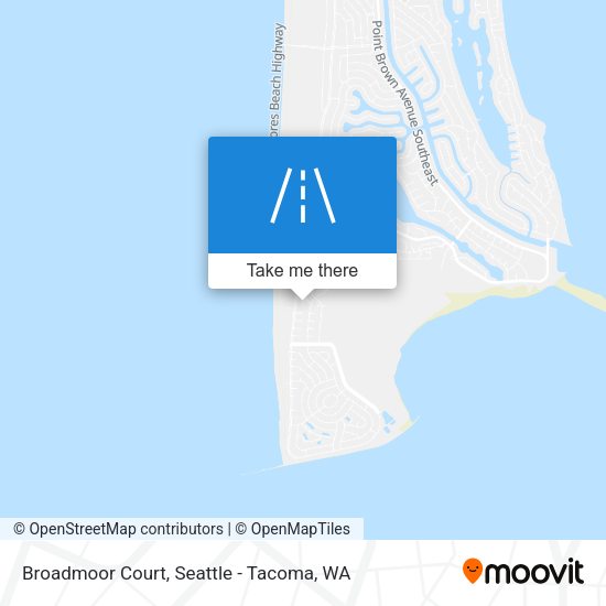 Broadmoor Court map
