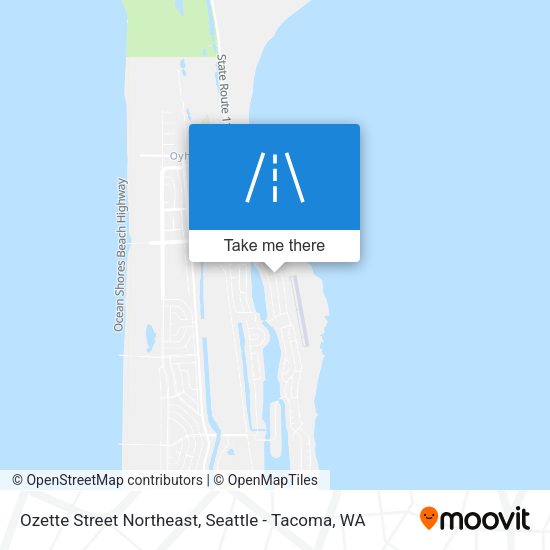 Ozette Street Northeast map