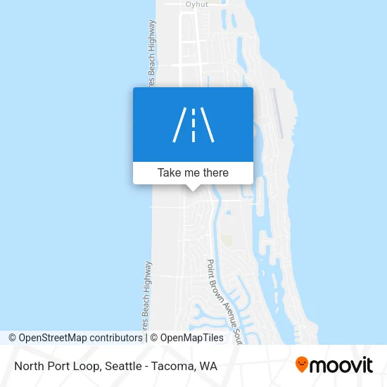 North Port Loop map