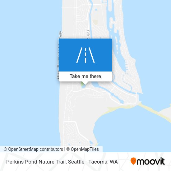 Mapa de Perkins Pond Nature Trail