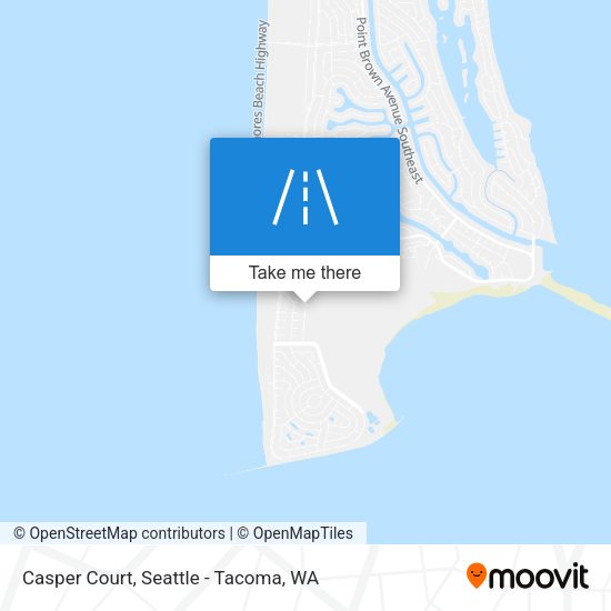 Casper Court map