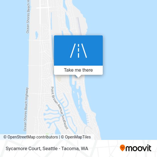 Mapa de Sycamore Court