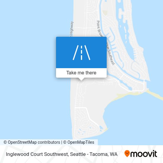 Mapa de Inglewood Court Southwest