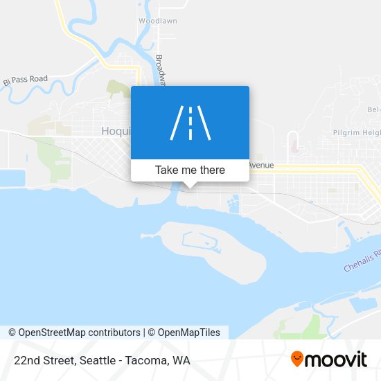 Mapa de 22nd Street
