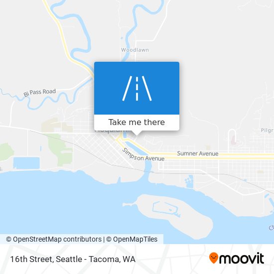 Mapa de 16th Street
