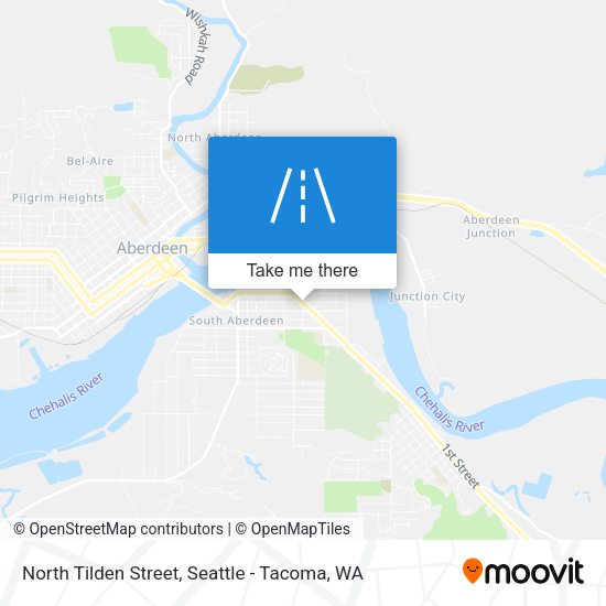 Mapa de North Tilden Street