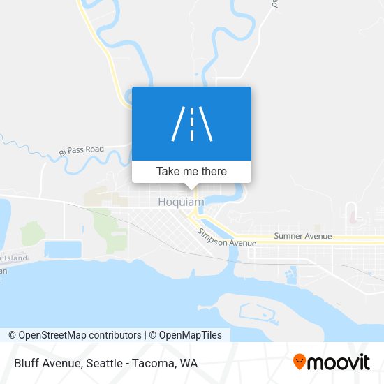 Bluff Avenue map