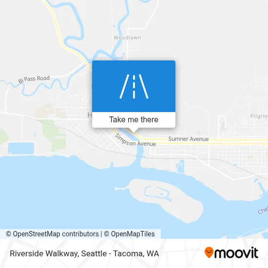 Riverside Walkway map