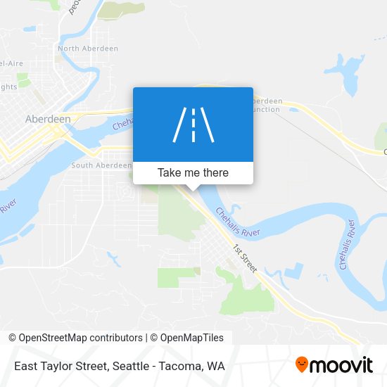 East Taylor Street map