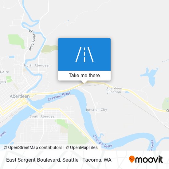 East Sargent Boulevard map