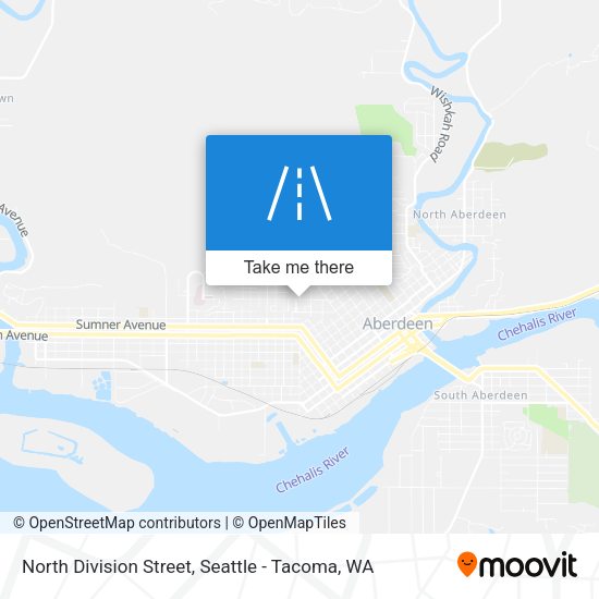 North Division Street map