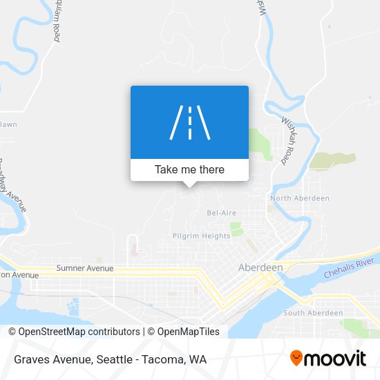 Graves Avenue map
